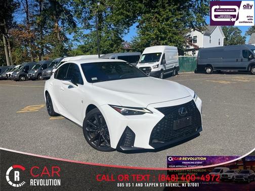 White 2021 Lexus IS 350 F Sport