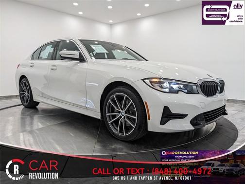 White 2019 BMW 330 i xDrive