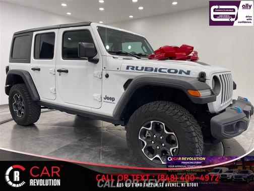 White 2023 Jeep Wrangler 4xe Rubicon