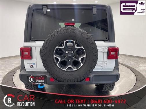 White 2023 Jeep Wrangler 4xe Rubicon