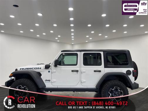White 2023 Jeep Wrangler 4xe Rubicon