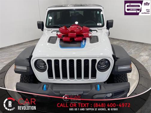 White 2023 Jeep Wrangler 4xe Rubicon