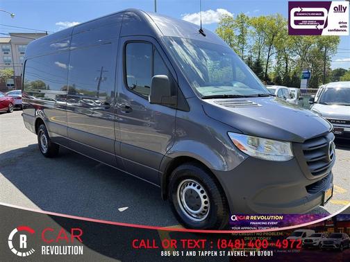 Blue 2023 Mercedes-Benz Sprinter 2500 HIGH ROOF 4-CYL DIESEL HO 170''