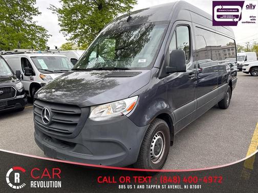 Blue 2023 Mercedes-Benz Sprinter 2500 HIGH ROOF 4-CYL DIESEL HO 170''