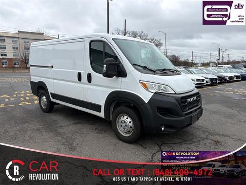 White 2023 RAM ProMaster 1500 Low Roof