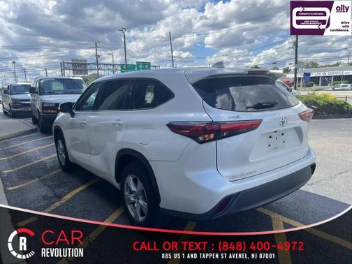 White 2021 Toyota Highlander L