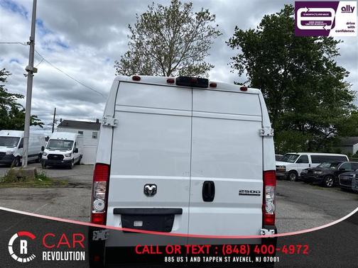White 2025 RAM ProMaster 2500 High Roof