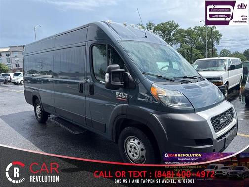 Blue 2021 RAM ProMaster 3500 High Roof