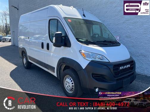 White 2024 RAM ProMaster 2500 High Roof