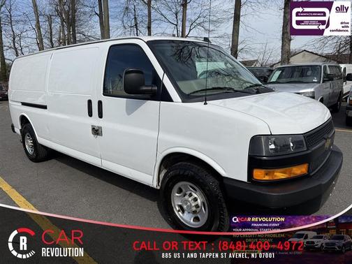 White 2021 Chevrolet Express 3500 Work Van