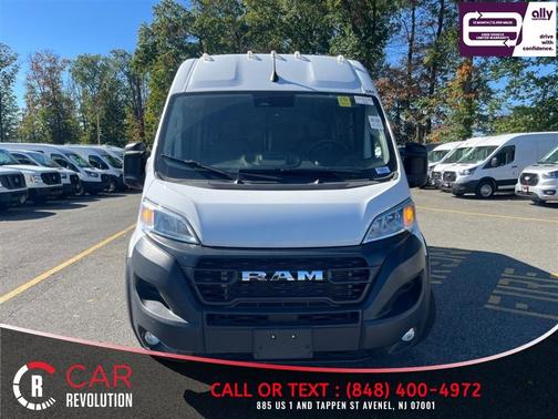 White 2025 RAM ProMaster 2500 High Roof