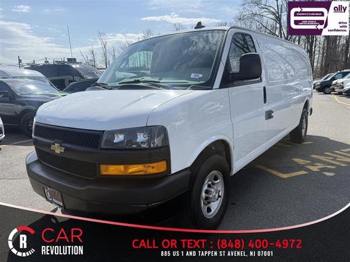 White 2021 Chevrolet Express 3500 Work Van