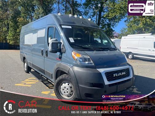 Blue 2019 RAM ProMaster 3500 High Roof