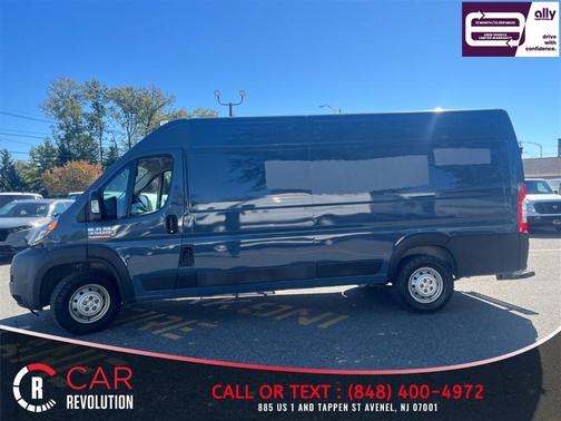 Blue 2019 RAM ProMaster 3500 High Roof