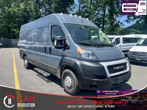 Blue 2020 RAM ProMaster 3500 High Roof