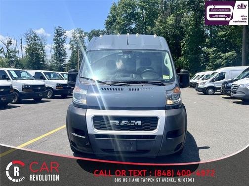 Blue 2020 RAM ProMaster 3500 High Roof