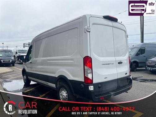 White 2024 Ford Transit-250 148 WB Medium Roof Cargo