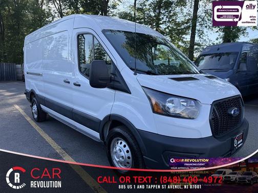 White 2024 Ford Transit-250 148 WB Medium Roof Cargo