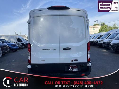 White 2024 Ford Transit-250 148 WB Medium Roof Cargo