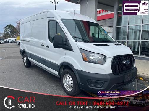 White 2024 Ford Transit-250 148 WB Medium Roof Cargo