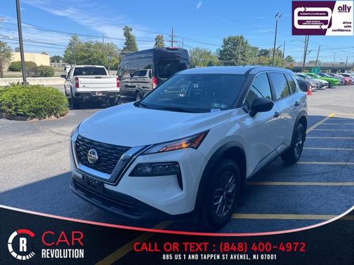 Glacier White 2021 Nissan Rogue S