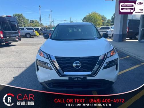 Glacier White 2021 Nissan Rogue S
