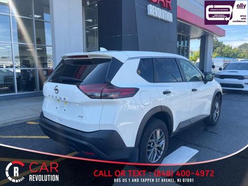 Glacier White 2021 Nissan Rogue S