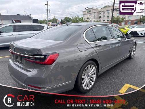 Gray 2020 BMW 740 i