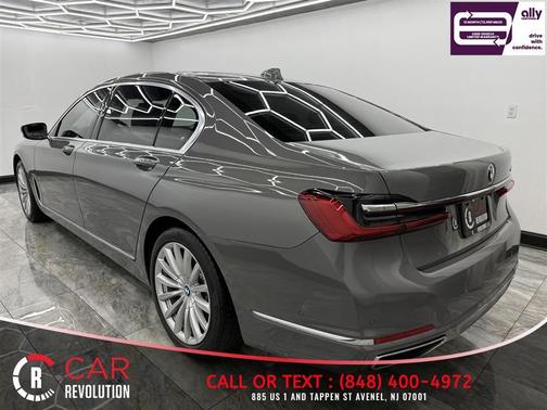 Gray 2020 BMW 740 i