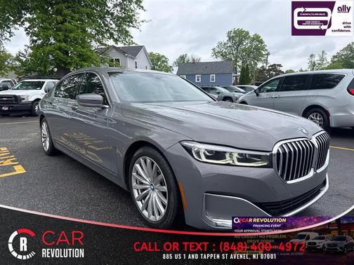 Gray 2020 BMW 740 i