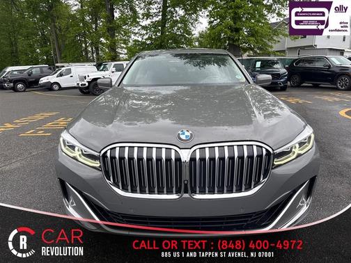 Gray 2020 BMW 740 i