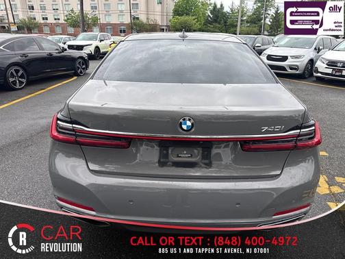Gray 2020 BMW 740 i