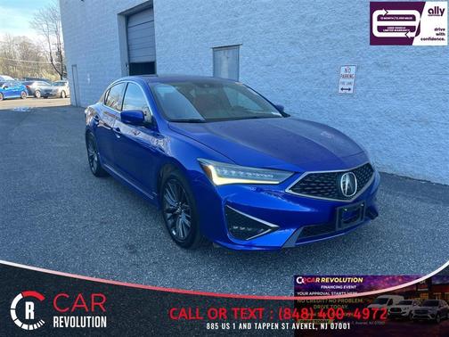 Blue 2019 Acura ILX Premium & A-SPEC Packages