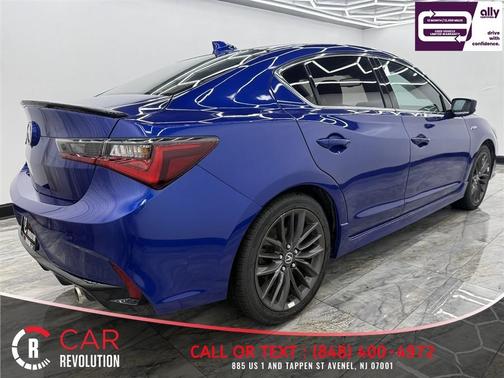 Blue 2019 Acura ILX Premium & A-SPEC Packages