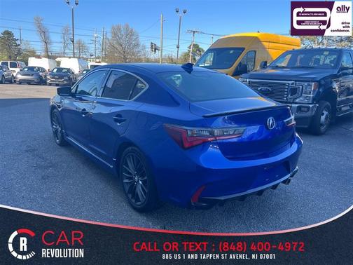 Blue 2019 Acura ILX Premium & A-SPEC Packages