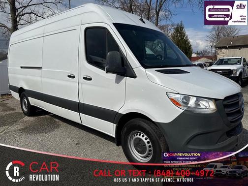 White 2023 Mercedes-Benz Sprinter 2500 HR GAS 170''