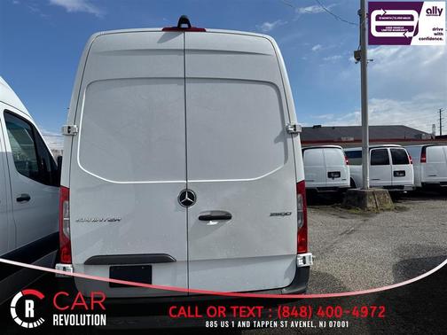 White 2023 Mercedes-Benz Sprinter 2500 HR GAS 170''