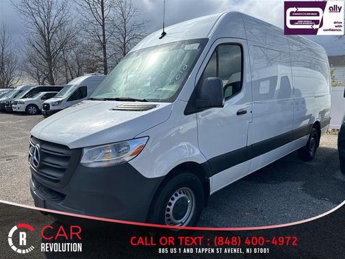 White 2023 Mercedes-Benz Sprinter 2500 HR GAS 170''