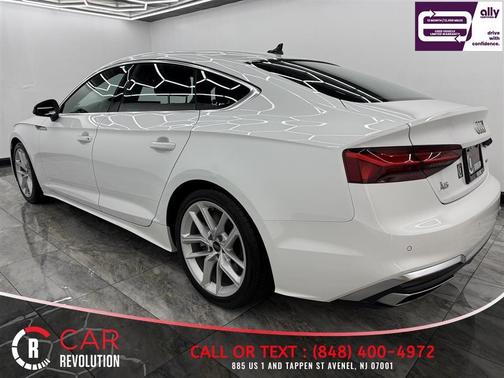 Arkona White 2024 Audi A5 Sportback S line Premium Plus