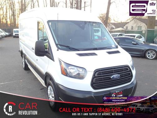 White 2019 Ford Transit-250 148 WB Medium Roof Cargo