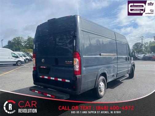 Blue 2020 RAM ProMaster 3500 High Roof