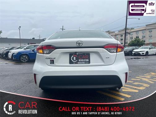 White 2023 Toyota Corolla LE