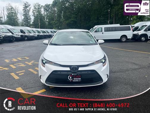 White 2023 Toyota Corolla LE