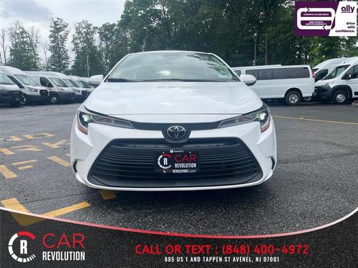 White 2023 Toyota Corolla LE