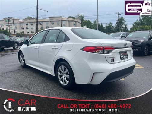 White 2023 Toyota Corolla LE