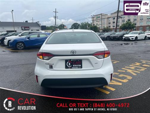 White 2023 Toyota Corolla LE