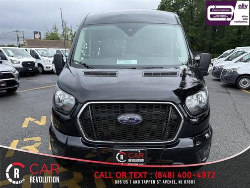 Black 2025 Ford Transit-350 XLT