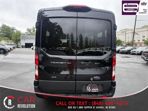 Black 2025 Ford Transit-350 XLT