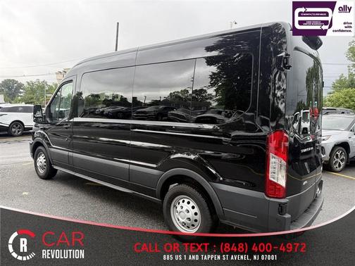 Black 2025 Ford Transit-350 XLT
