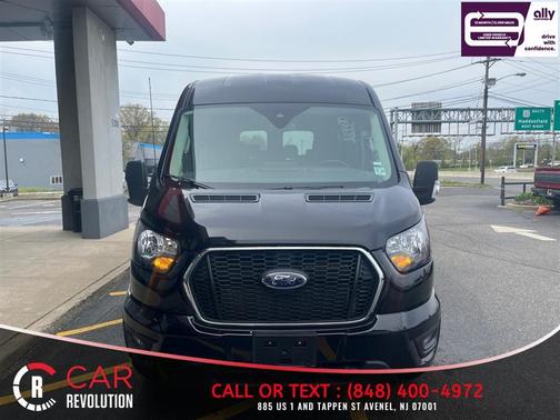 Black 2025 Ford Transit-350 XLT
